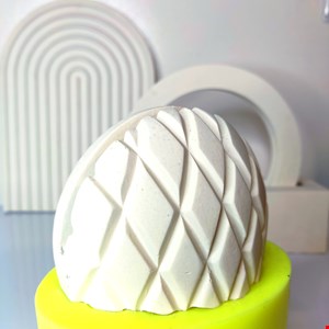 قالب سیلیکونی جا آینه لوزی