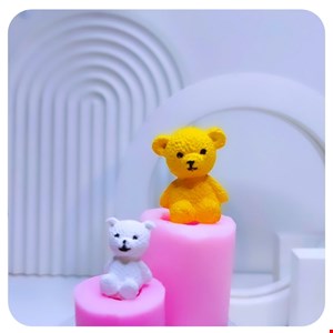 قالب سیلیکونی خرس تدی 