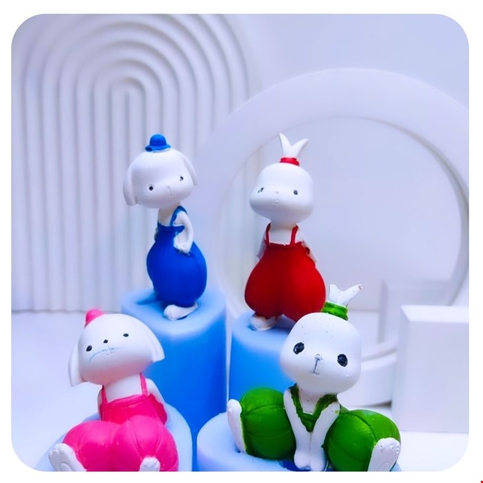 قالب سیلیکونی چهار خرگوش بلا