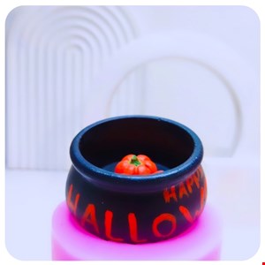 قالب سیلیکونی دیگ هالوین بدون پایه