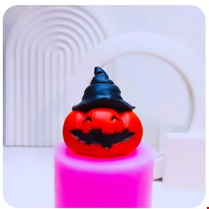 قالب سیلیکونی کدو هالوین کلاه دار 