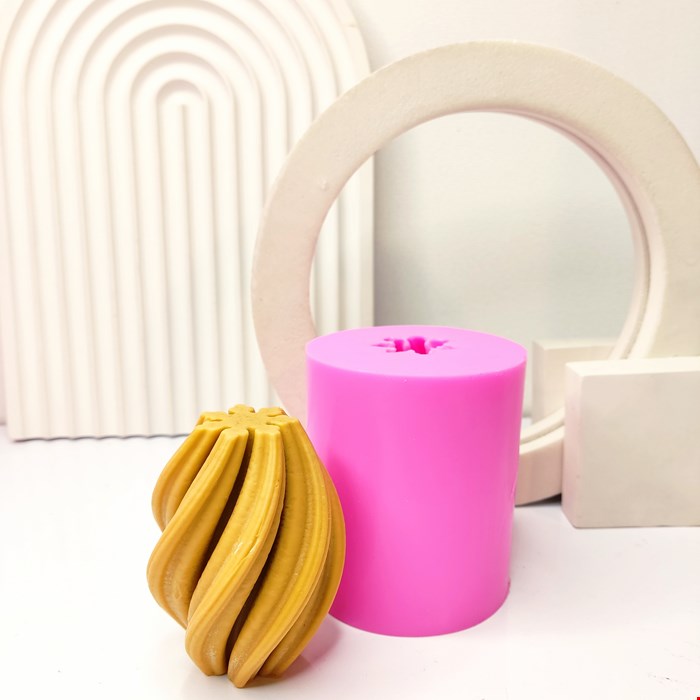 قالب سیلیکونی گوی اسپیرال