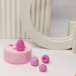 قالب 4تایی توت فرنگی بلوبری رزبری البالو